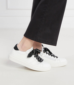 Кожаные кроссовки Elisabetta Franchi - белый(F4A9 E0028 0092X002)