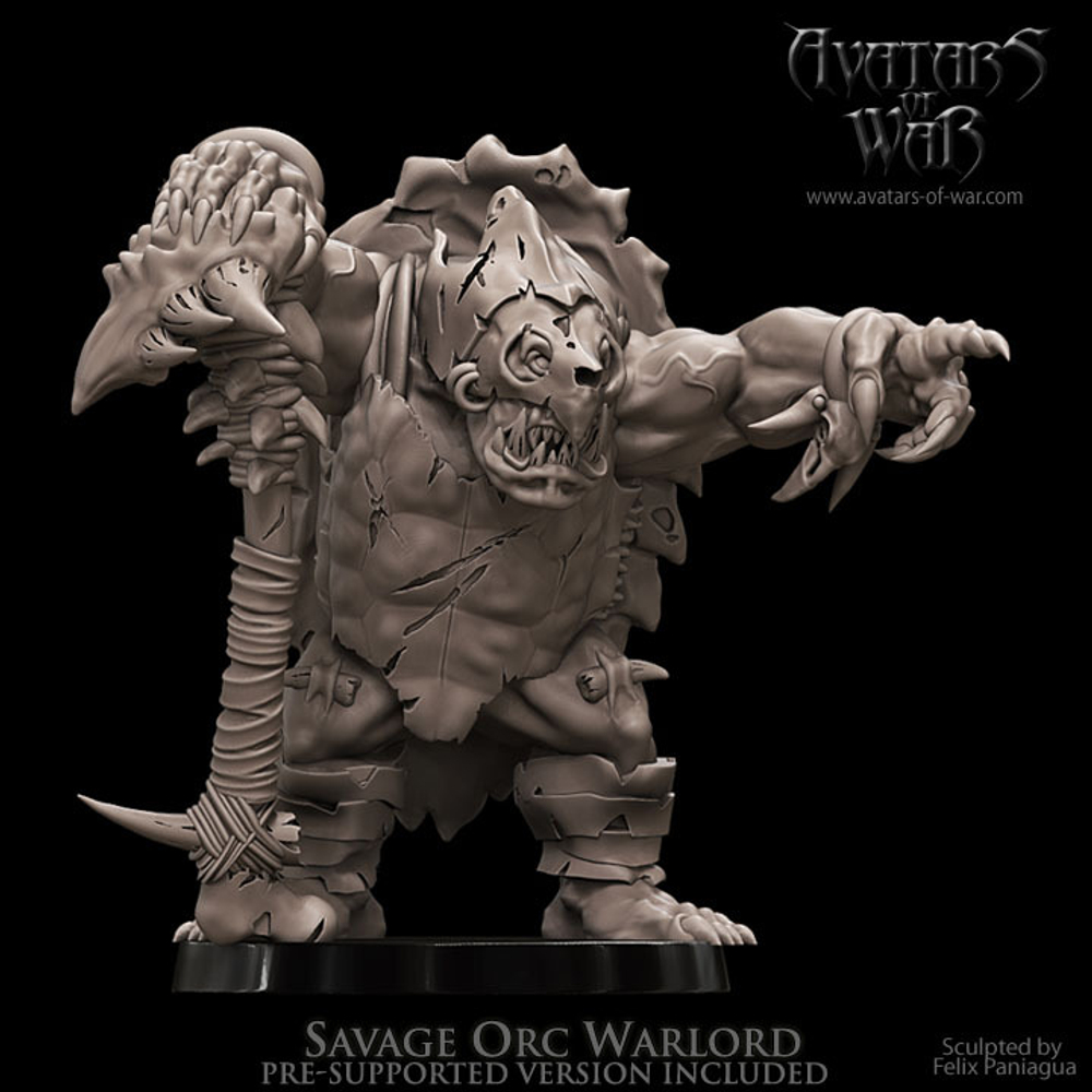 Savage Orc Warlord