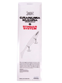Виброхвост LJ 3D Series Kubira Swim Shad 12" (30 см), цвет PG36, 1 шт.