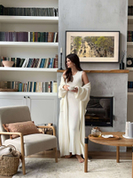 Платье MOREON с закрытым декольте, айвори