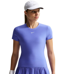 Женская теннисная футболка Nike Victoy Dri-Fit Short Sleeve - sapphire/white