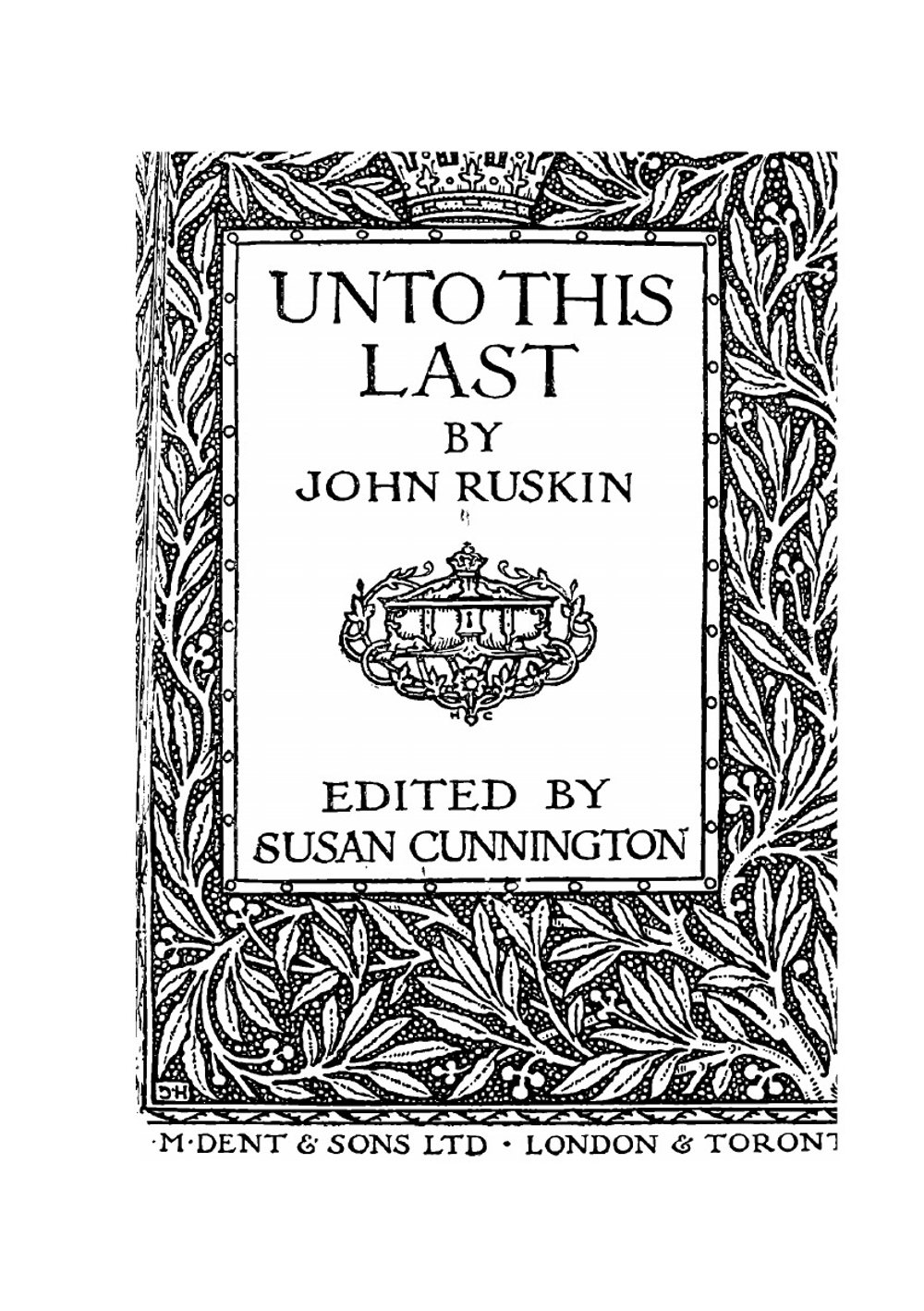 Unto this last | John Ruskin