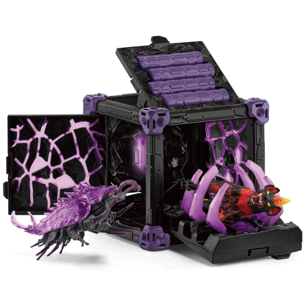 Schleich Eldrador Creatures - BattleCave + Shadow Worm 42675 / артикул   42675  / GTIN 4059433771762