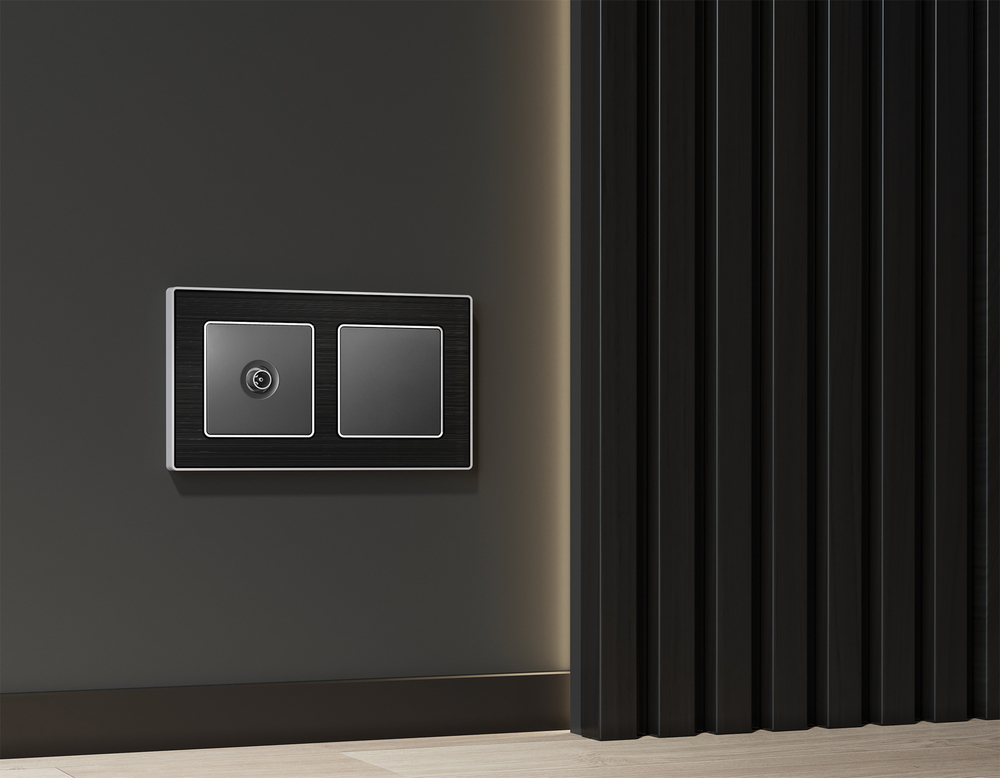 MA666010 Комплект суппорта универсального ALFA Антрацит серый QUANT (AP6660, VM240)