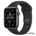 Apple Watch SE 2020 GPS 44mm Aluminum Case with Sport Band Black MYDT2LL/A