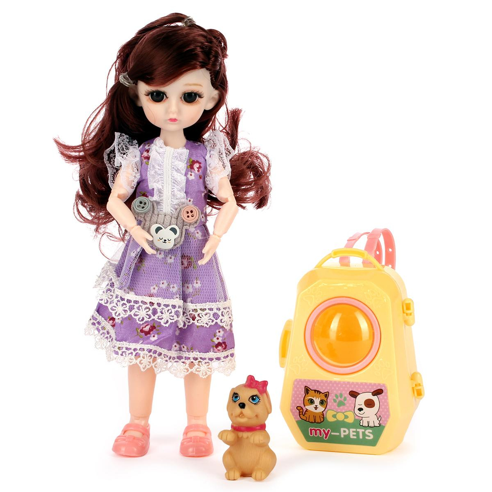 Кукла Классическая с аксесс. 30см, пакет 8189-2