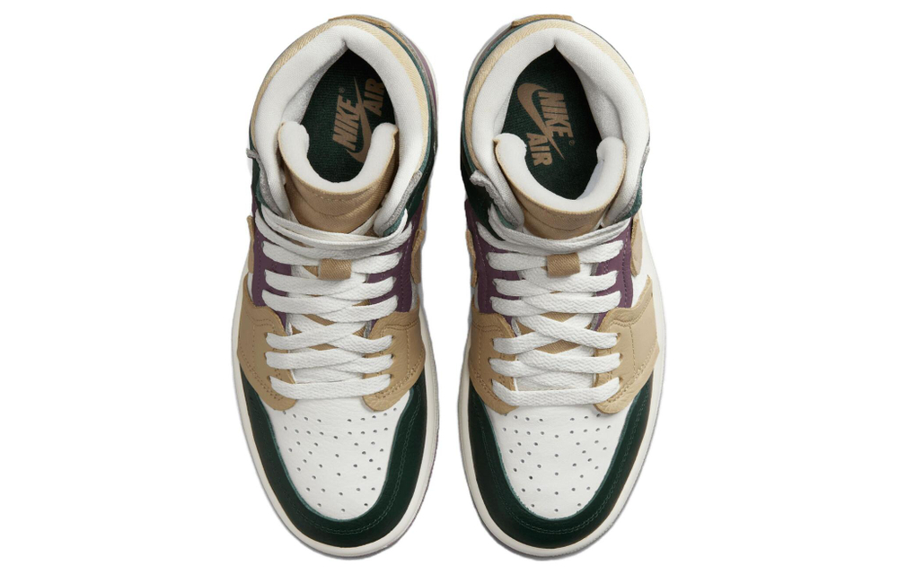 Кроссовки Jordan Air Jordan 1 Mm High "Galactic Jade" (Женская размерная сетка)