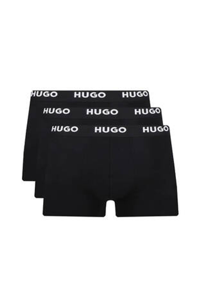 Трусики-боксеры 3шт. BR TRIPLET Hugo Bodywear - черный(50492348)