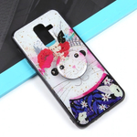 Чехол ТПУ с попсокетом для Samsung Galaxy J8 (2018), 010896