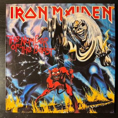 Iron Maiden ‎– The Number Of The Beast (Англия 1987г.)
