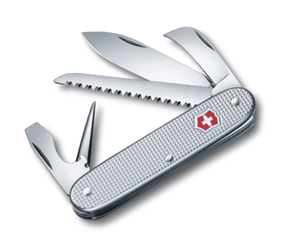 Нож Victorinox Pioneer, 93 мм, 7 функций, серебристый