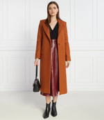 Хлопковое пальто TWINSET - янтарный(232TP2401)