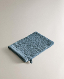 Zara Home - Мочалка из махрового хлопка, голубой, 15х20 см