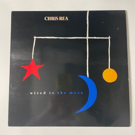 Винтажная виниловая пластинка LP Chris Rea Wired To The Moon (Германия 1984)