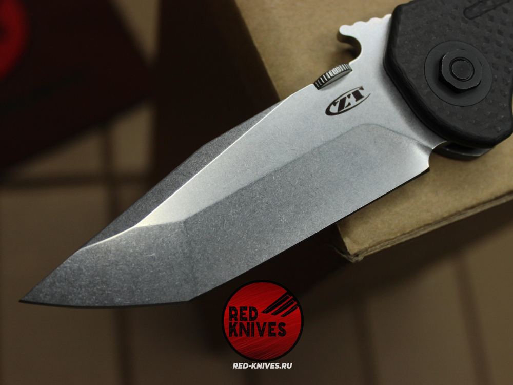 Нож Zero Tolerance 0620 Emerson Tanto A+++ - рукоять чистый карбон RK/507