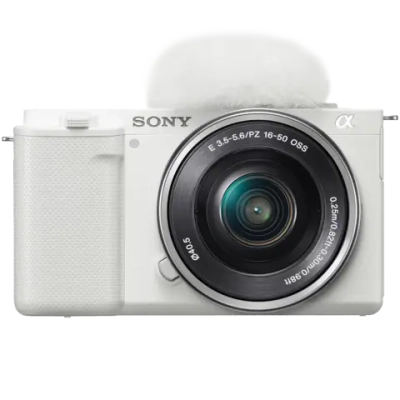 Цифровая фотокамера Sony ZV-E10 Kit 16-50mm. Белый