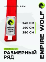 Красный пояс для единоборств 240
