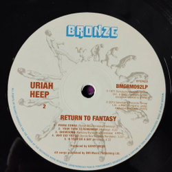 Винтажная виниловая пластинка LP Uriah Heep Return To Fantasy (EU 2015)