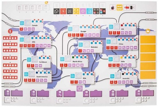 Настольная игра "Корпорация Смартфон" поле2