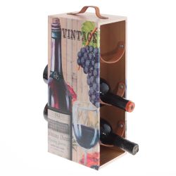 GAEM Подставка для бутылок, L18 W13 H38 см