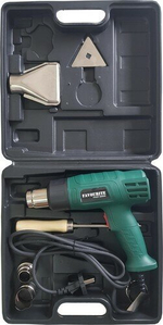 Фен технический FAVOURITE FHGP 2000К 2000Вт, 400/600С, 300/500л/мин 2реж.насадки,кейс (119102000)