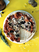 Доска подставка под пиццу деревянная