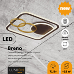 5246/71CL LN Люстра LED 71Вт 3000-6000К 220В IP20 LEDIO