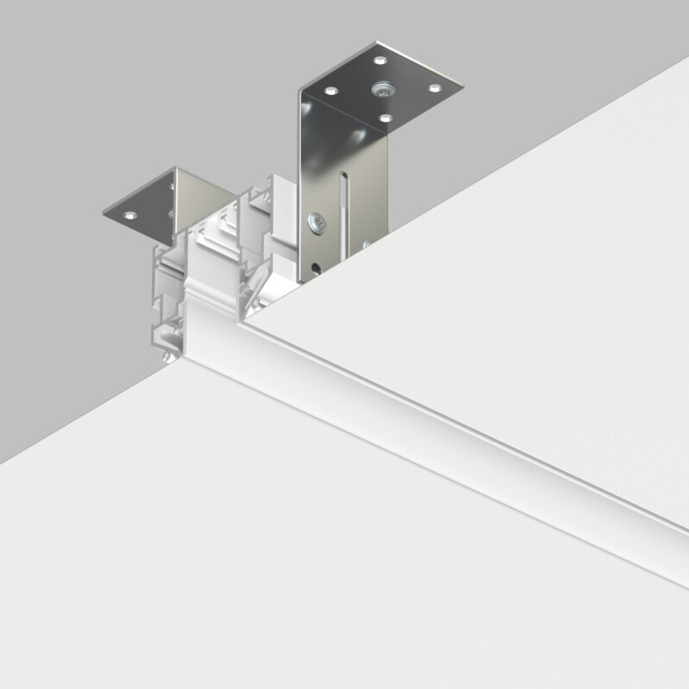 TR2022-WH Профиль-трек SMART ONE, для натяжных потолков, 2 м, алюминий, белый