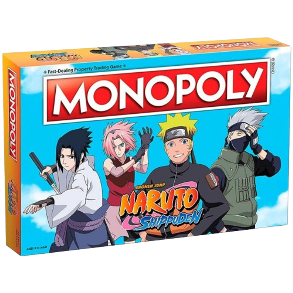 Игра  Монополия Naruto на английском языке