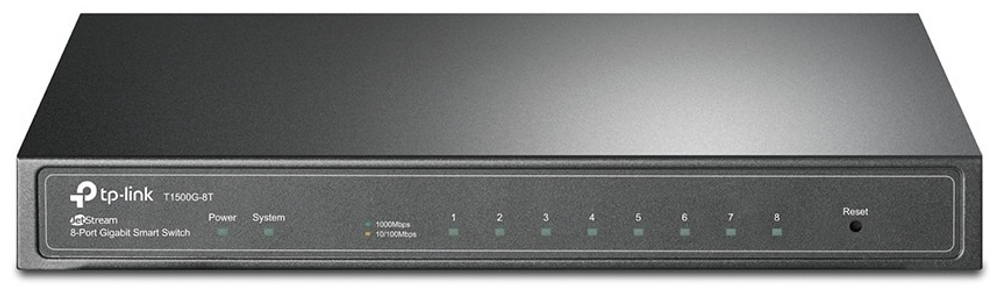 TP-LINK T1500G-8T TL-SG2008 черный