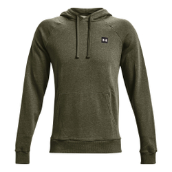 Мужская кофта теннисная Under Armour Rival Big Logo Hoody Men - Olive