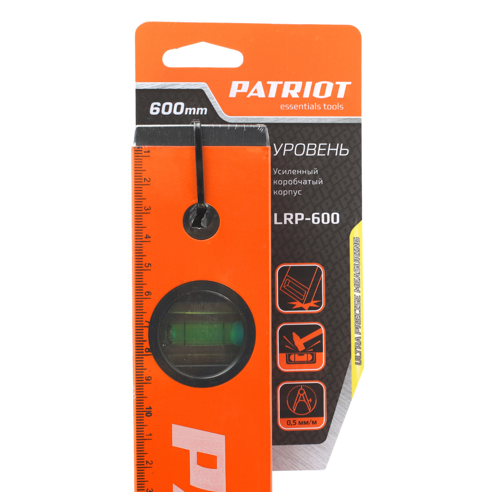 Уровень строительный PATRIOT LRP 600