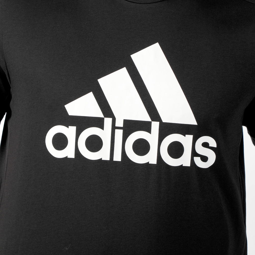 Мужское теннисное поло adidas FR Zipper Logo T-Shirt Men - Black, White