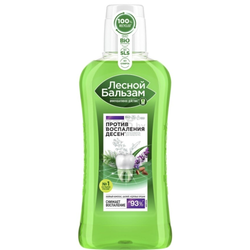 Ополаскиватель для десен Лесной бальзам Кедровый орех и шалфей 400 мл