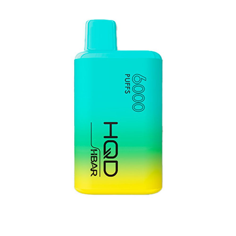 HQD HBAR 6000 - Lemon Mint (5% nic)