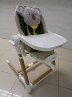 Стульчик для кормления Luxmom L3 3в1 (электро-качели,шезлонг,стульчик)
