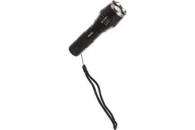 Camelion LED5136 (фонарь, черный, LED, ZOOM 5 реж 3XLR03 в компл., алюм.,откр. блистер