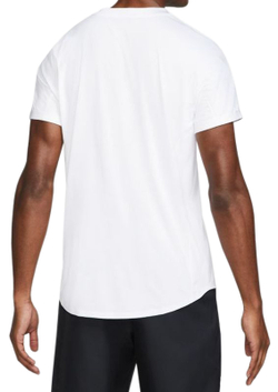 Мужское теннисное поло Nike Dri-Fit Slam Tennis Polo - white/black