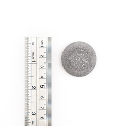 NS140 Полусфера шероховальная, Ø31,7x19мм, AH 3/8"-24 thread, 170 Grit