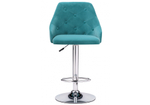 Барный стул Woodville Laguna blue velour