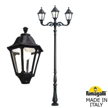 Парковый светильник Fumagalli TABOR ADAM/NOEMI 2L+1 E35.205.M21.AXH27