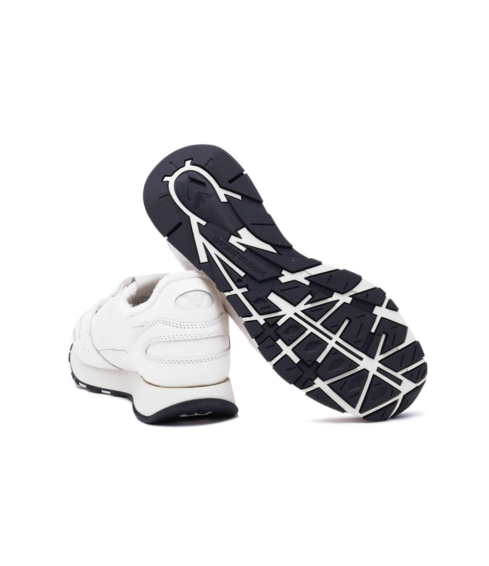 кожаные кроссовки Emporio Armani - белый(X4X596 XN328)