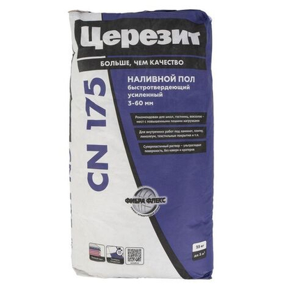 Ровнитель для пола Церезит CN 175 самовыравнивающийся 25 кг