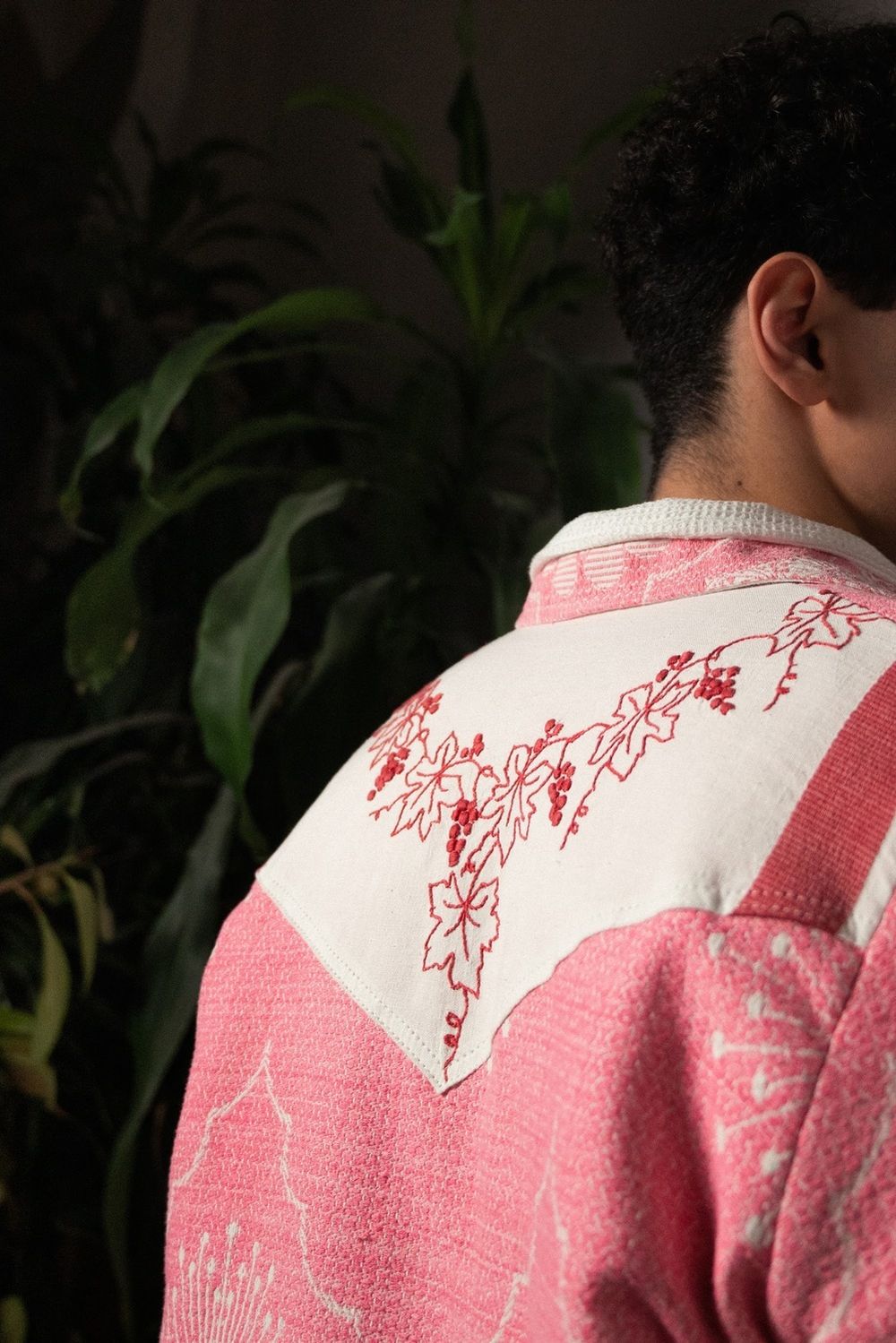 Куртка Soeurs с Кокеткой / Yoke розовая