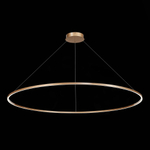 ST605.203.72 Cветильник подвесной SMART ST-Luce Золотистый/Белый LED 1*72W 2800-6500K