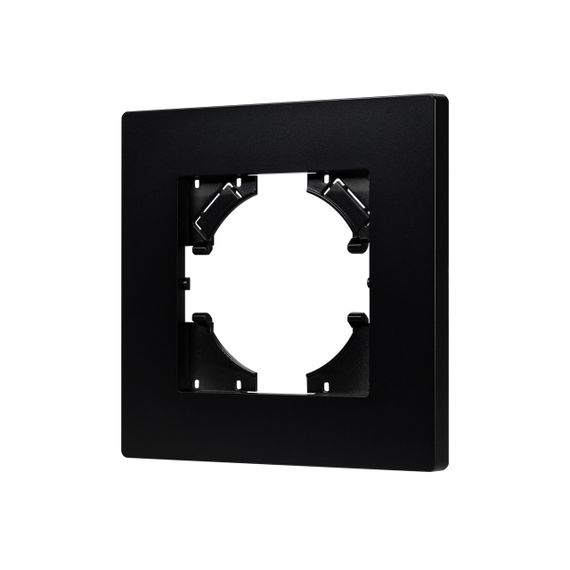 Рамка пластиковая FRM-PERIO-PL-1-BK Arlight 049689