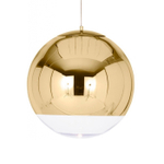 Подвесной дизайнерский светильник  Mirror Ball by Tom Dixon (золотой)