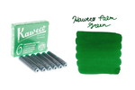 Набор картриджей для перьевой ручки Kaweco Palm Green (10000009) 6 шт. в картонной упаковке