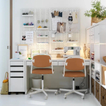 Комод с местом для документов - IKEA MICKE/МИККЕ ИКЕА, 35х50х75 см, белый