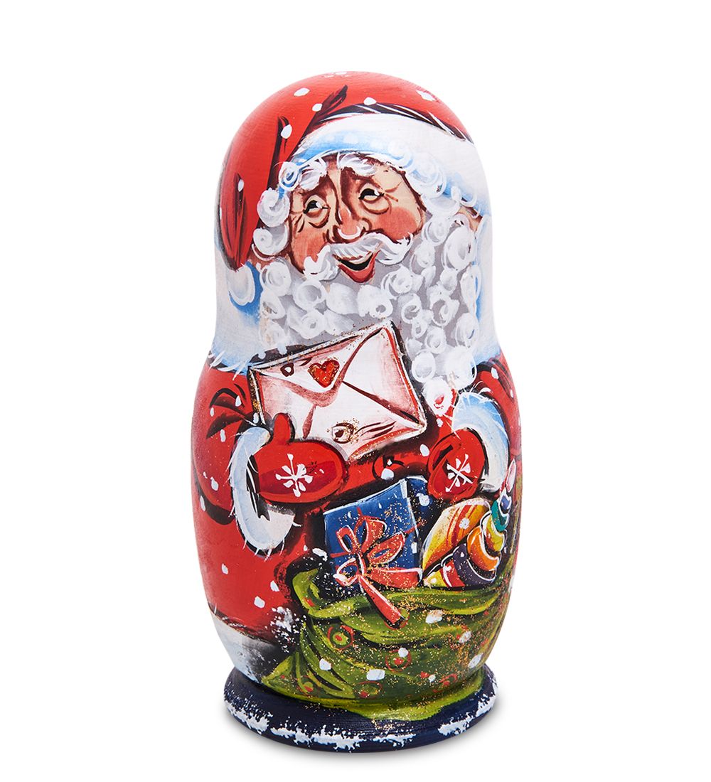 Народные промыслы МР-13/ 4-D Матрешка 5м «Семейка Деда Мороза»